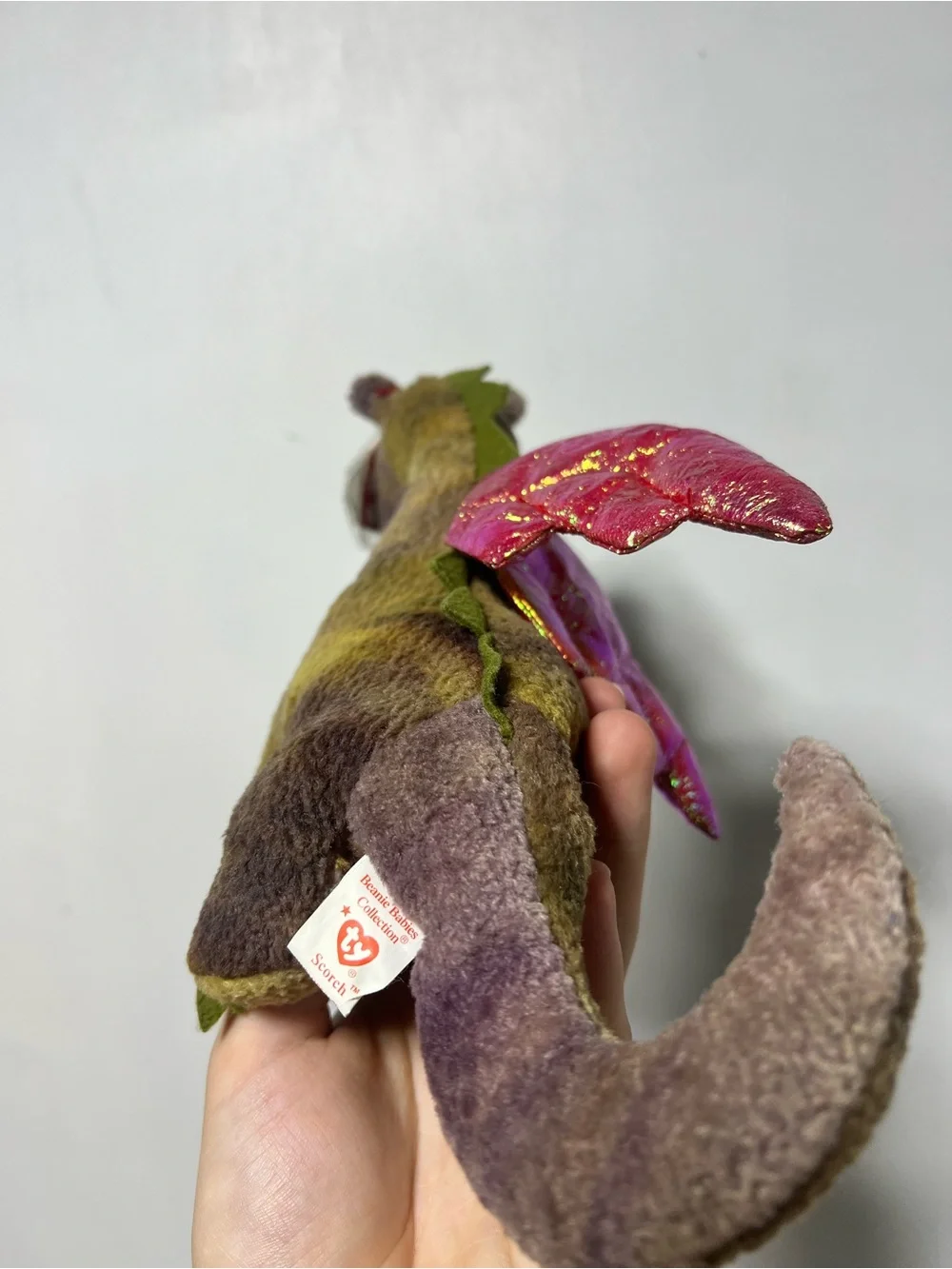 TY Beanie Baby Scorch the Dragon